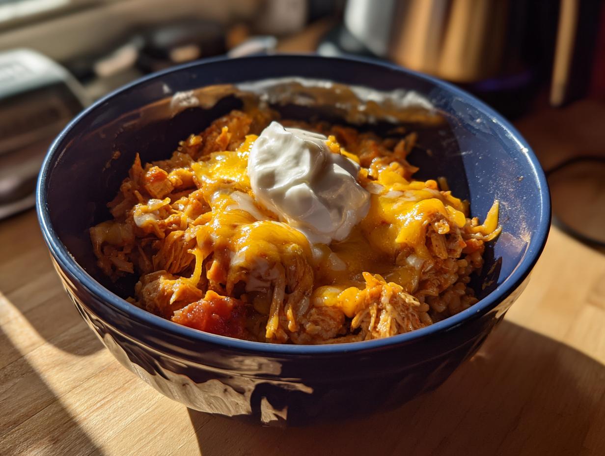 High Protein Chicken Enchilada Bowls