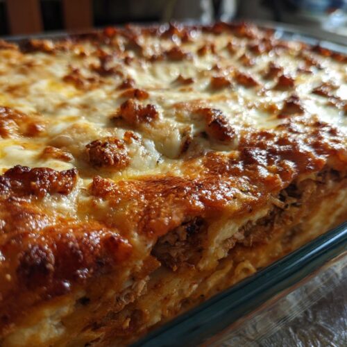 High Protein Chicken Parmesan Casserole