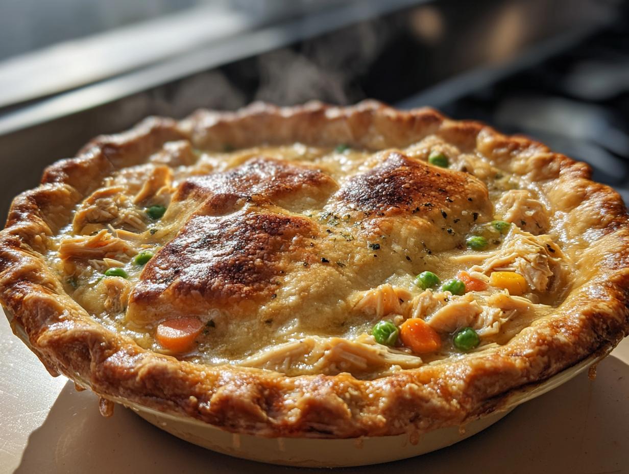 High Protein Chicken Pot Pie