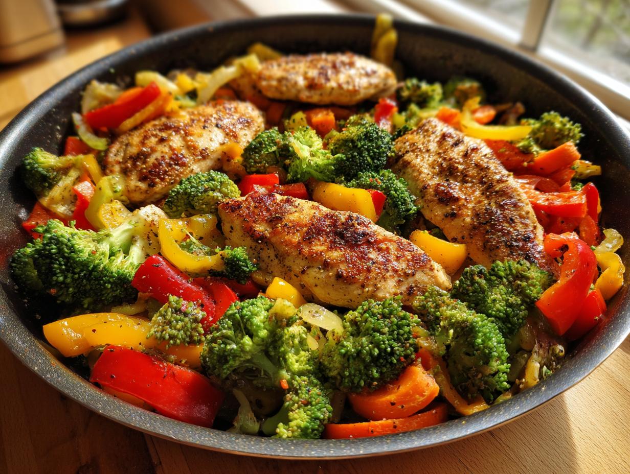 High-Protein Chicken Skillet