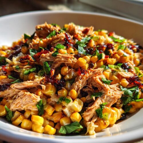 High Protein Chicken Street Corn Salad