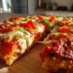 High Protein Cottage Cheese Pizza