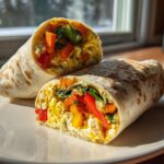 High Protein Cottage Cheese Wraps