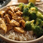 High Protein Cowboy Butter Chicken Bowl