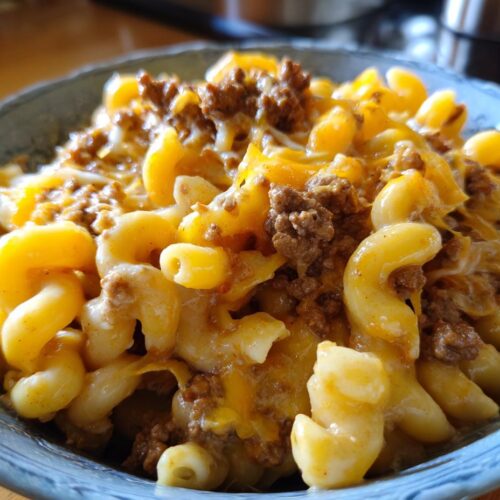 High Protein Hamburger Helper