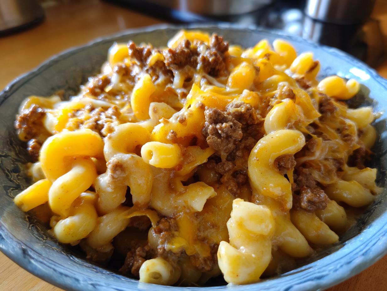 High Protein Hamburger Helper