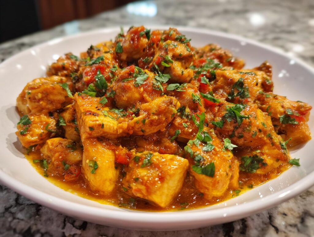 High Protein Orange Chicken