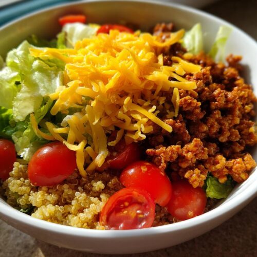 High-Protein Taco Bowl