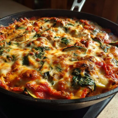 High Protein Veggie Lasagna
