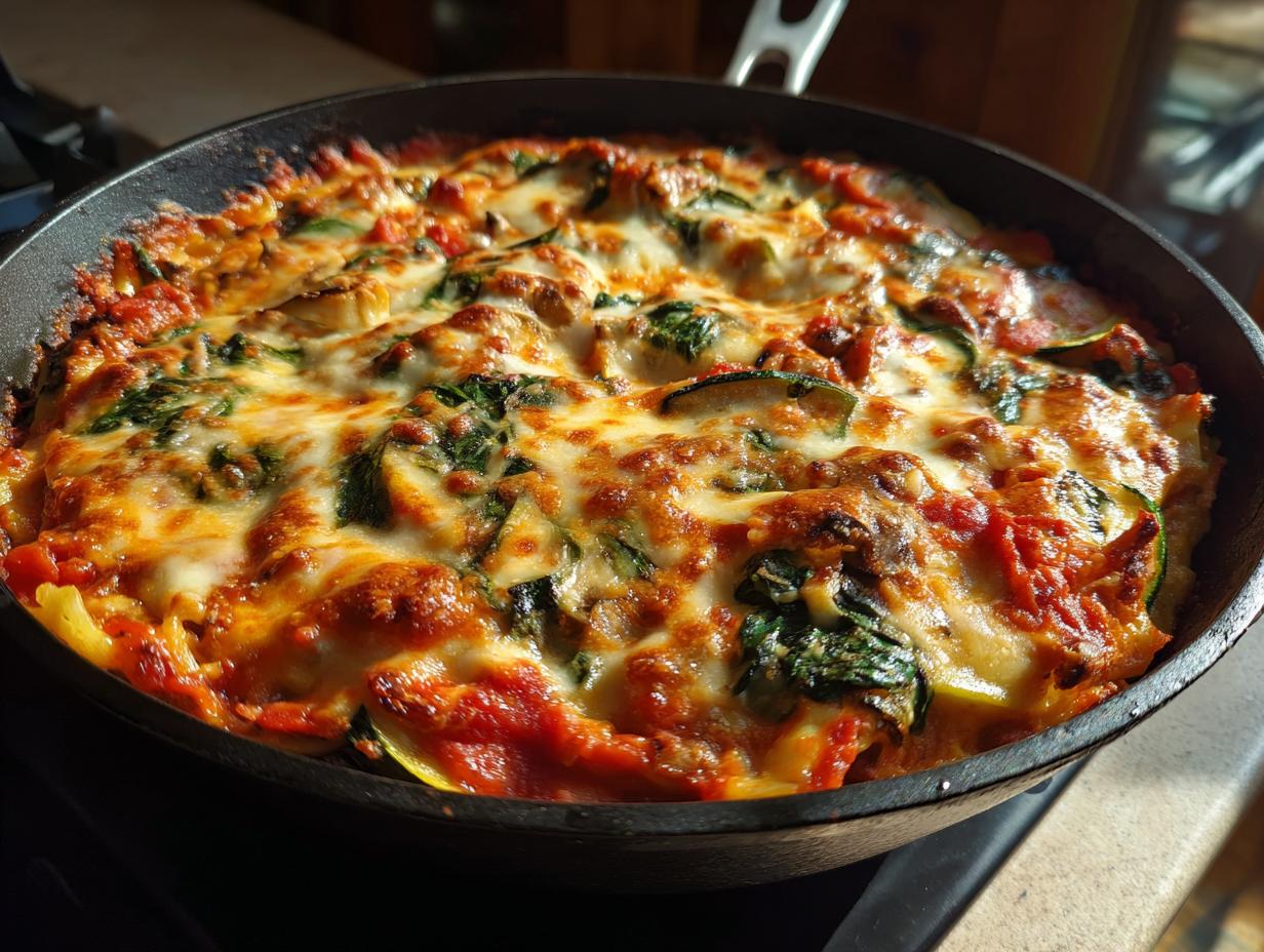 High Protein Veggie Lasagna
