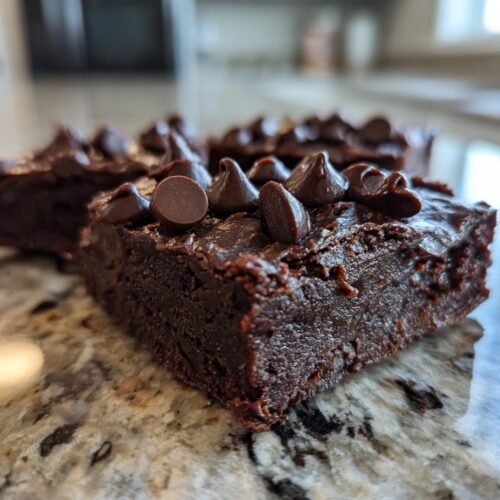 Homemade Brownie Protein Bars