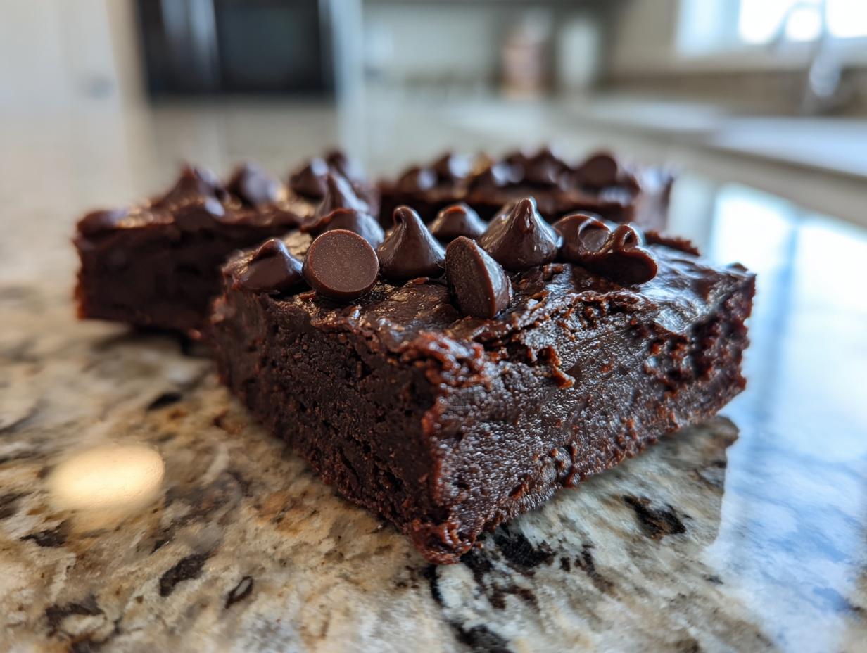 Homemade Brownie Protein Bars