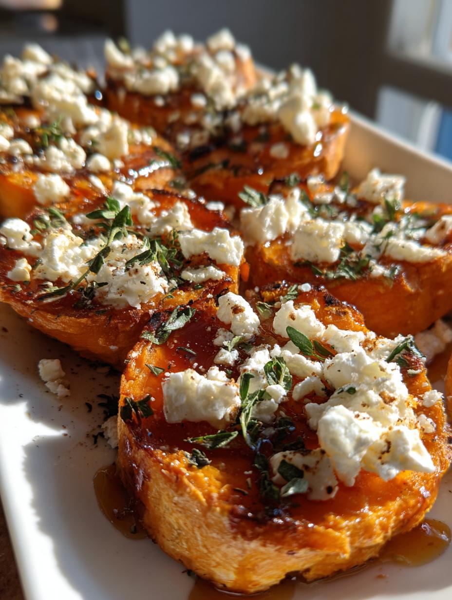 Honey Feta Sweet Potato Rounds - detail 1