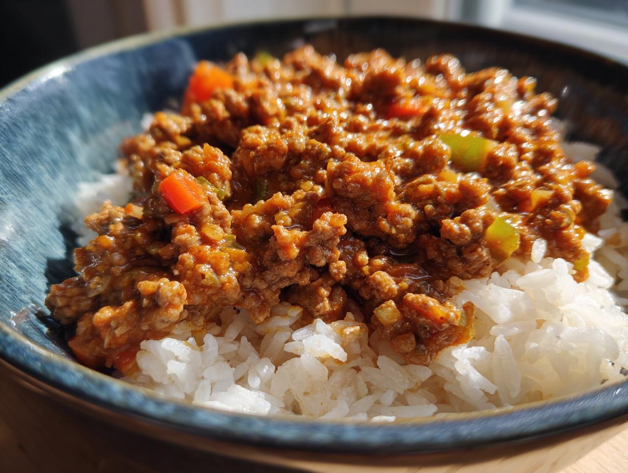 Honey Garlic Ground Turkey in 25 Minutes