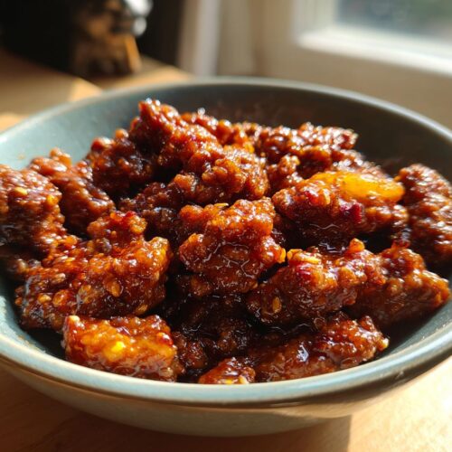 Hot Honey Bowl with Ground Beef