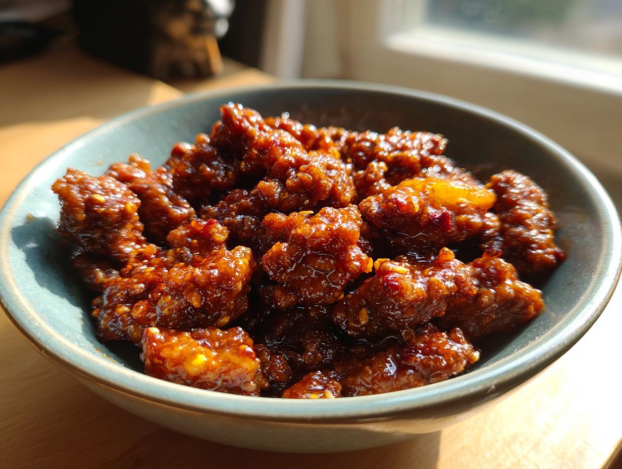 Hot Honey Bowl with Ground Beef