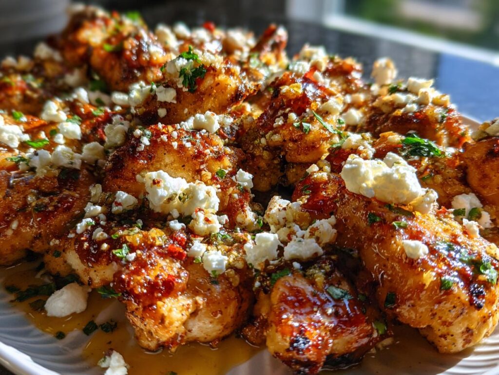 Hot Honey Feta Chicken