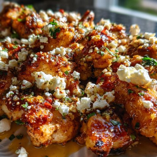 Hot Honey Feta Chicken