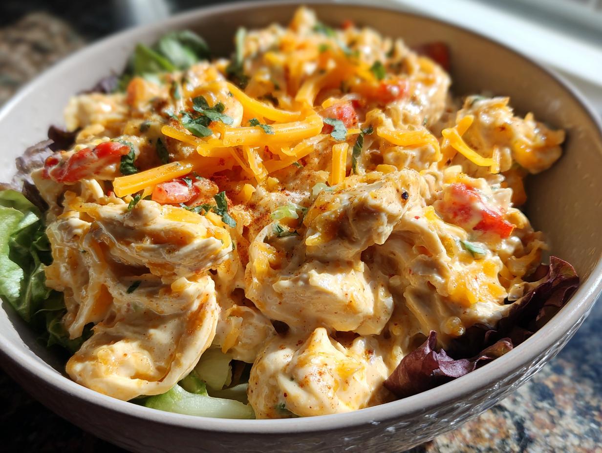 Jalapeno Popper Chicken Salad