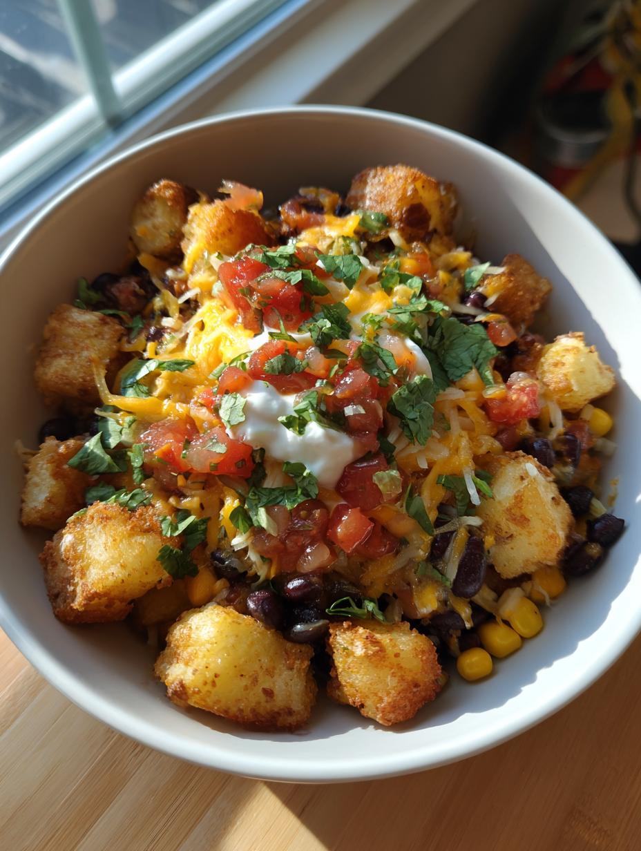 Loaded Fiesta Potato Bowls - detail 1