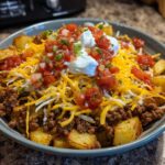 Loaded Potato Taco Bowl