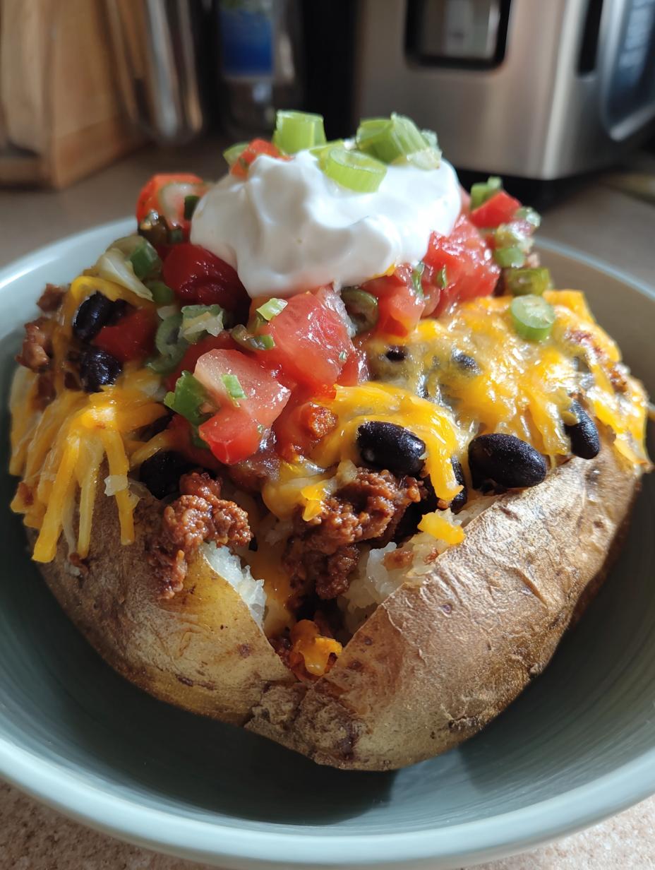 Loaded Potato Taco Bowl Recipe - detail 1