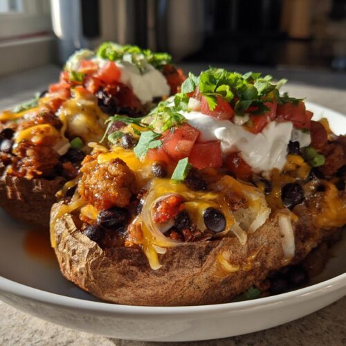 Loaded Potato Taco Bowl Recipe