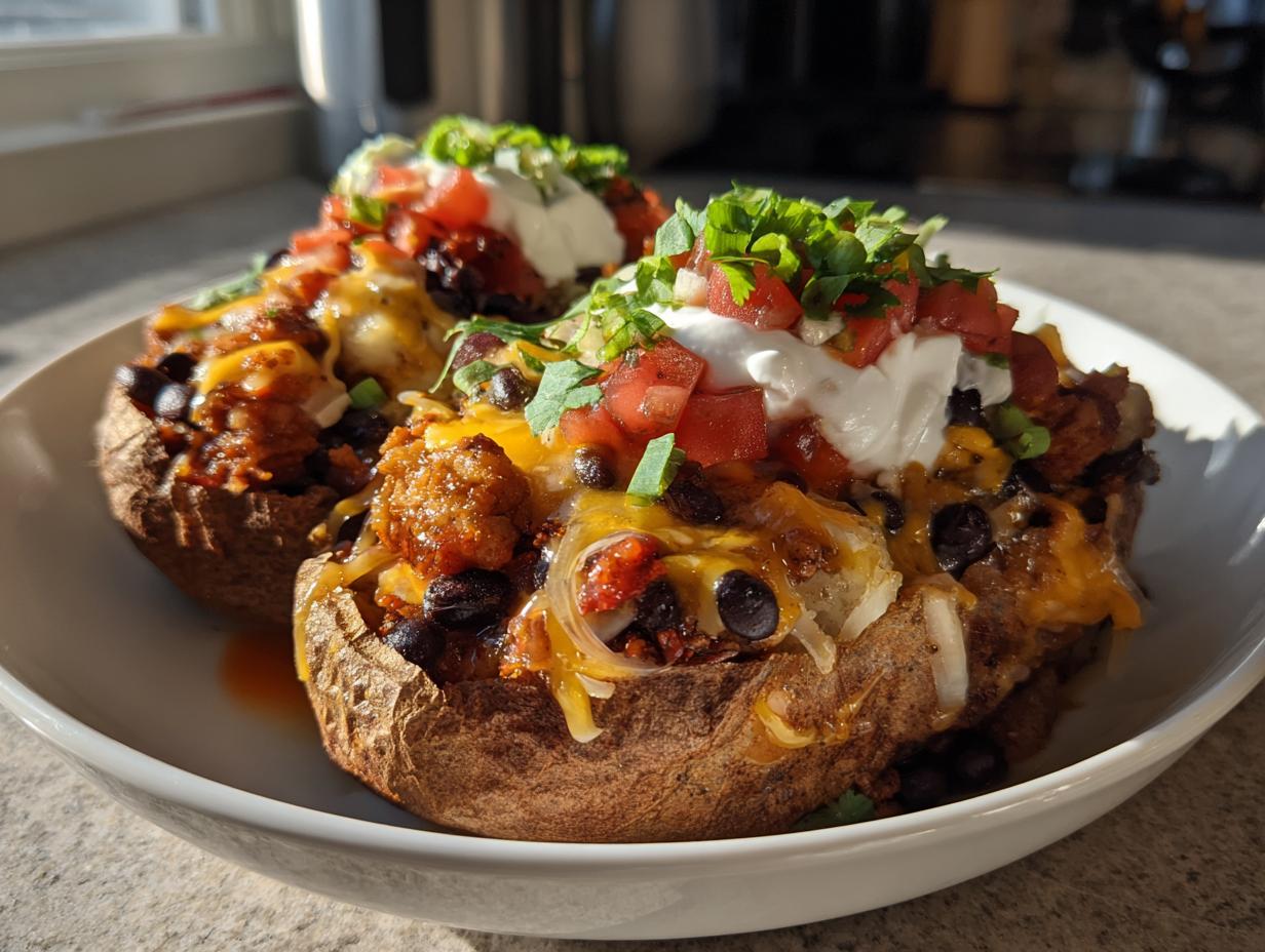 Loaded Potato Taco Bowl Recipe