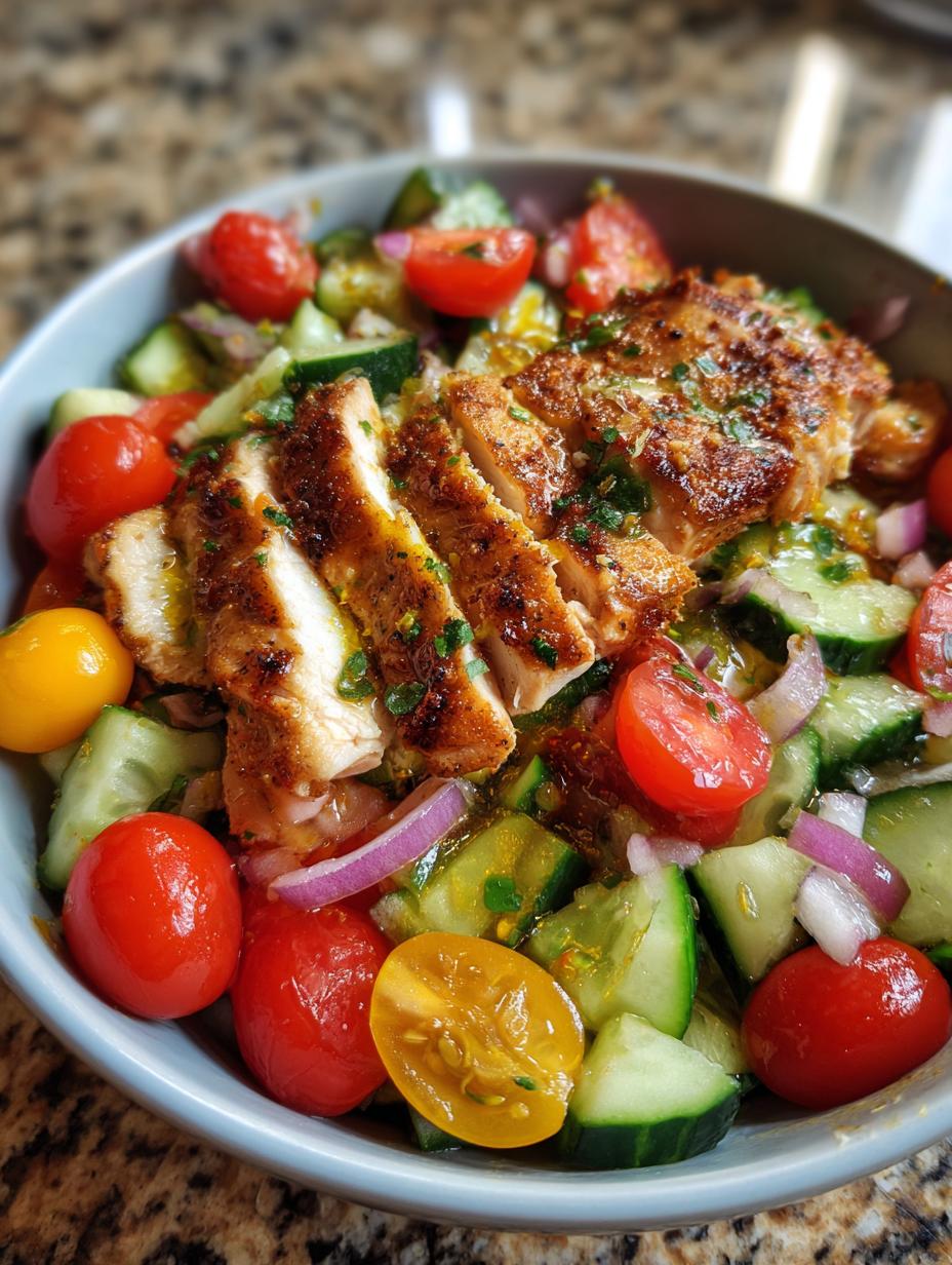 Mediterranean Chicken Bowl - detail 1