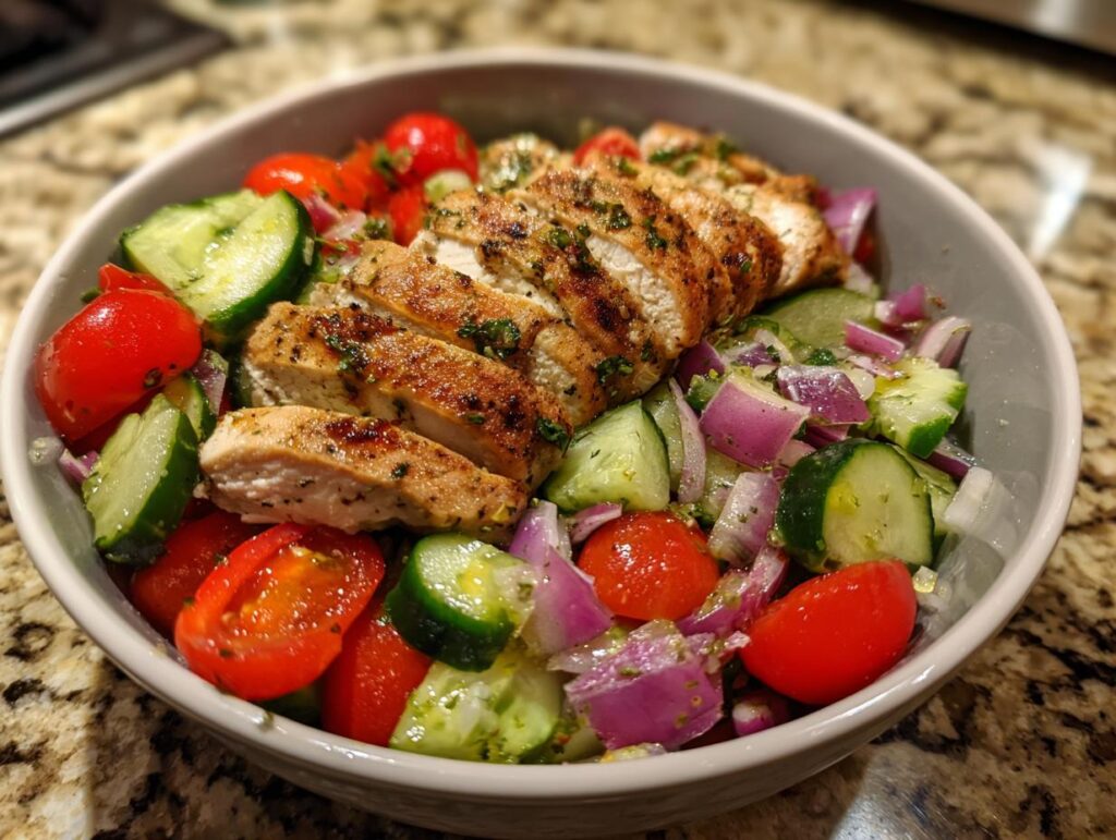 Mediterranean Chicken Bowl