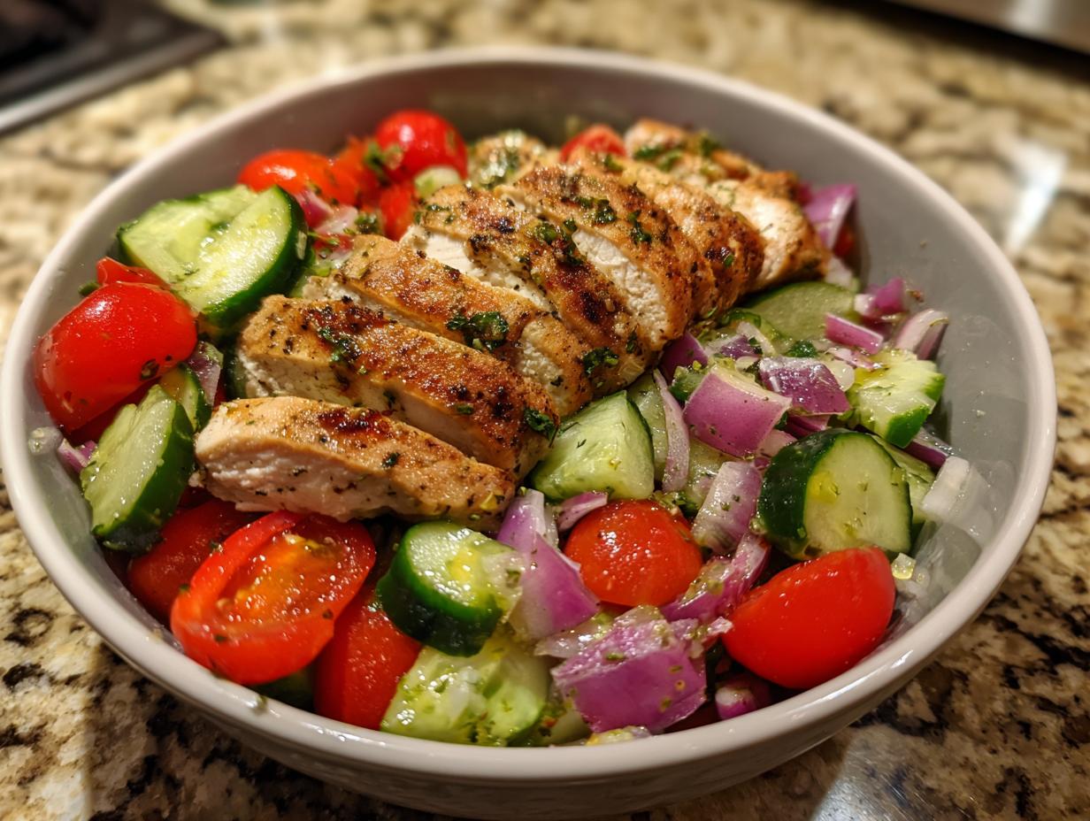 Mediterranean Chicken Bowl