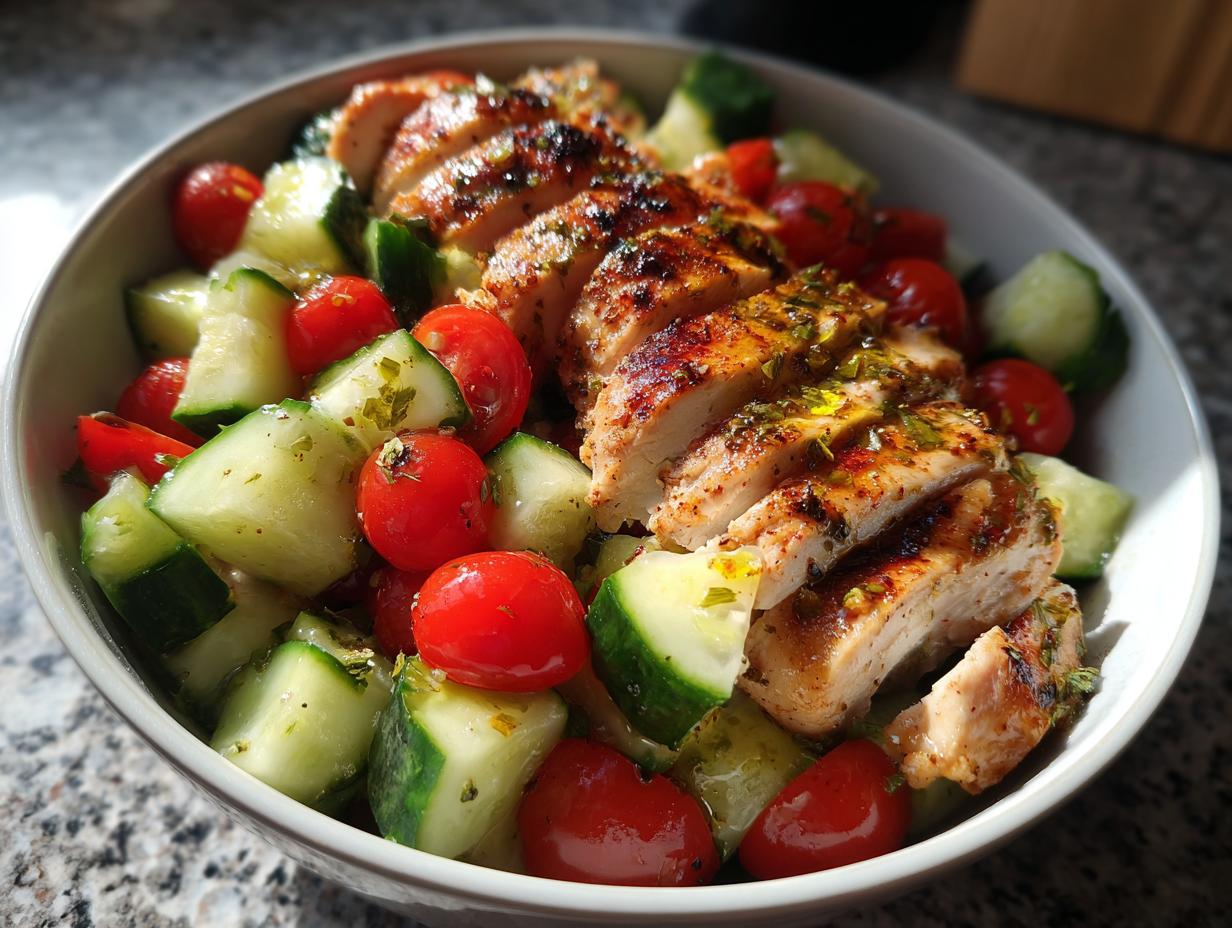 Mediterranean Chicken Bowls