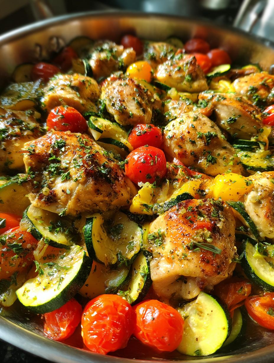 Mediterranean Chicken Zucchini Bake - detail 1