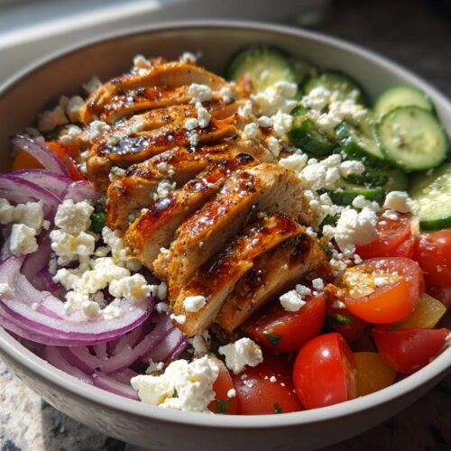 Mediterranean-Inspired Chicken Bowl