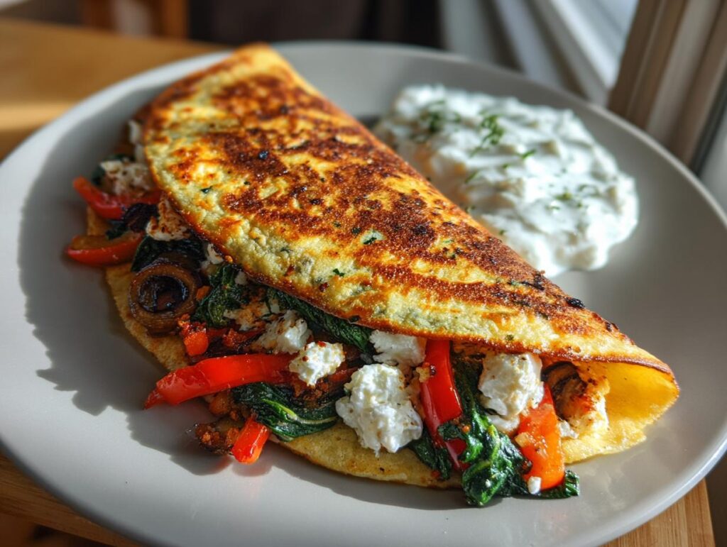 Mediterranean Quesadilla