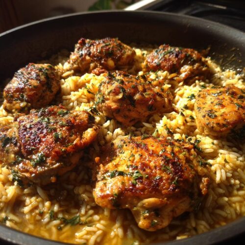One Pot Shawarma Chicken and Rice