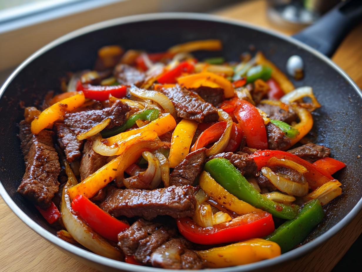 Philly Cheesesteak Skillet Recipe