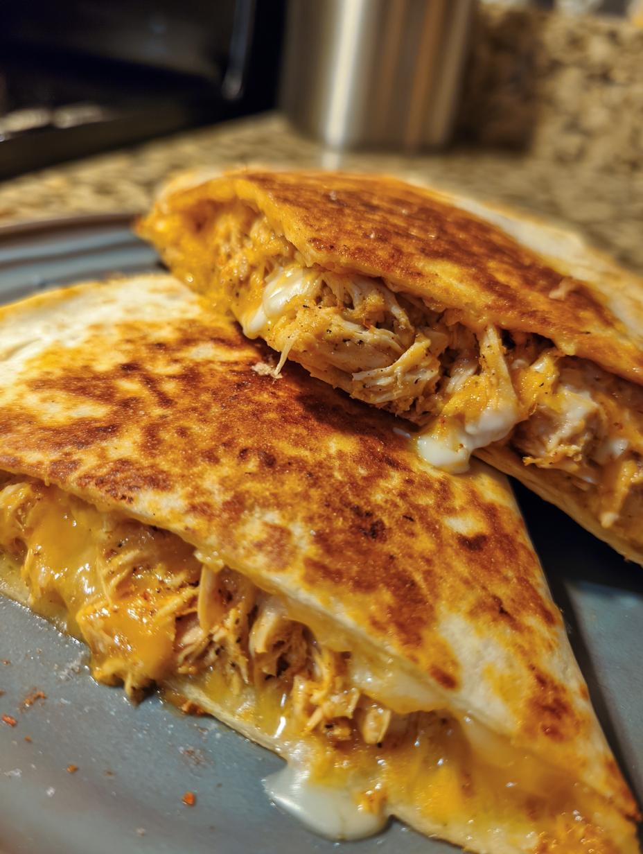 Protein-Packed Chicken Ranch Quesadilla - detail 1