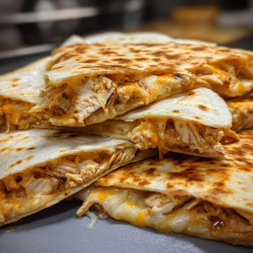 Protein-Packed Chicken Ranch Quesadilla