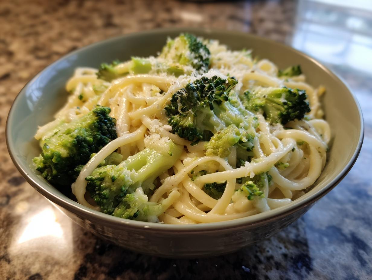 Rotisserie Chicken and Broccoli Pasta