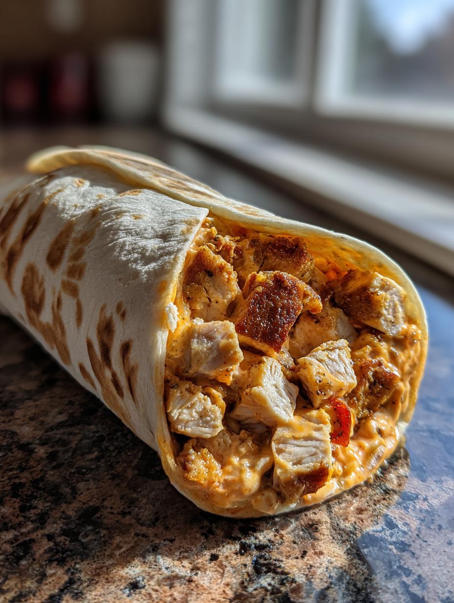 Smoky Chipotle Ranch Grilled Chicken Burritos - detail 1