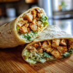 Smoky Chipotle Ranch Grilled Chicken Burritos