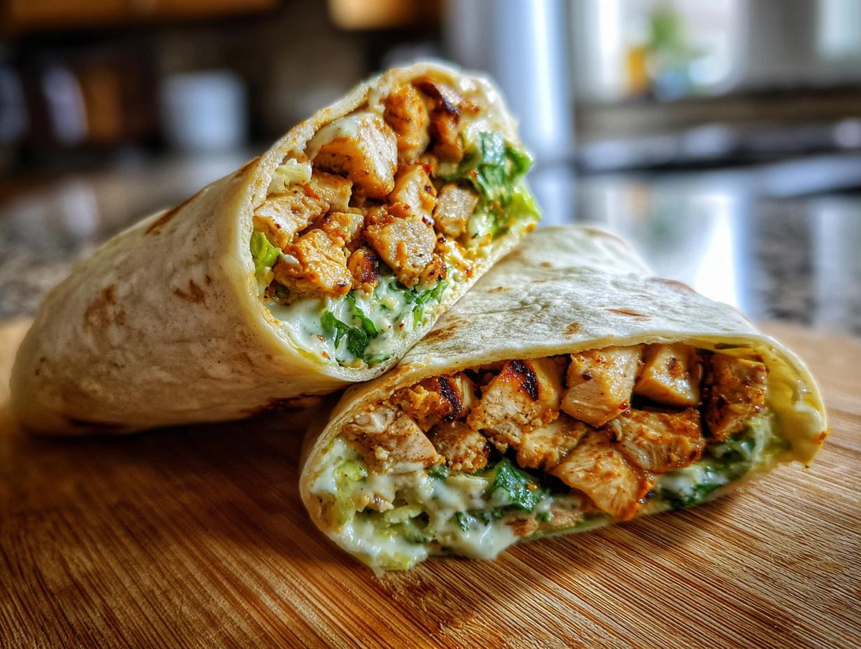 Smoky Chipotle Ranch Grilled Chicken Burritos