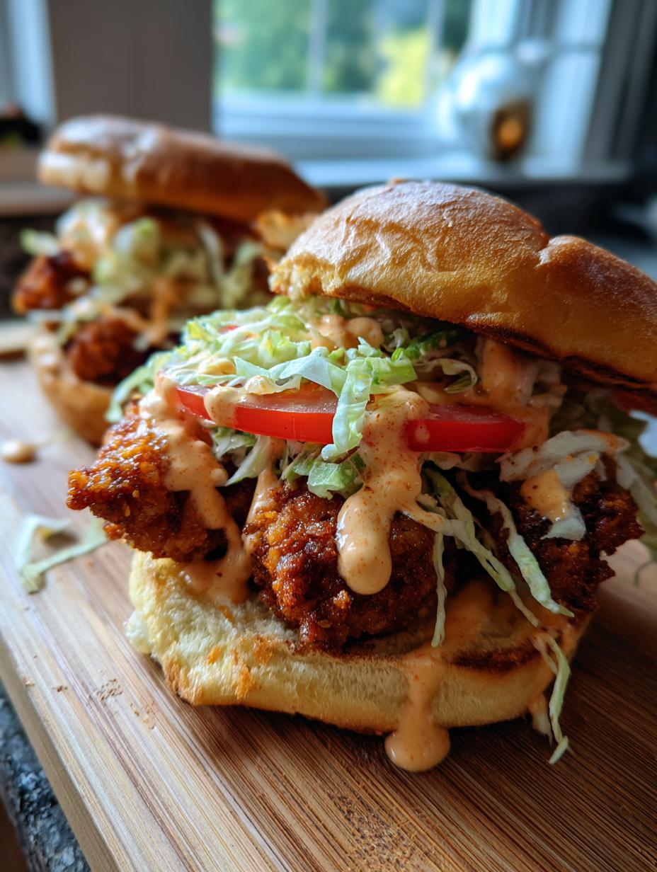 Spicy Bang Bang Chicken Sandwich - detail 1