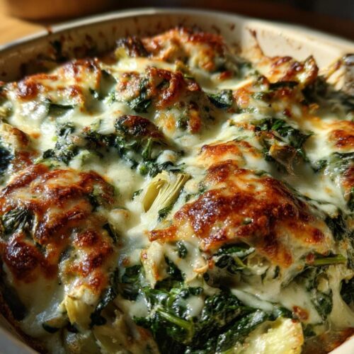 Spinach and Artichoke Chicken Casserole