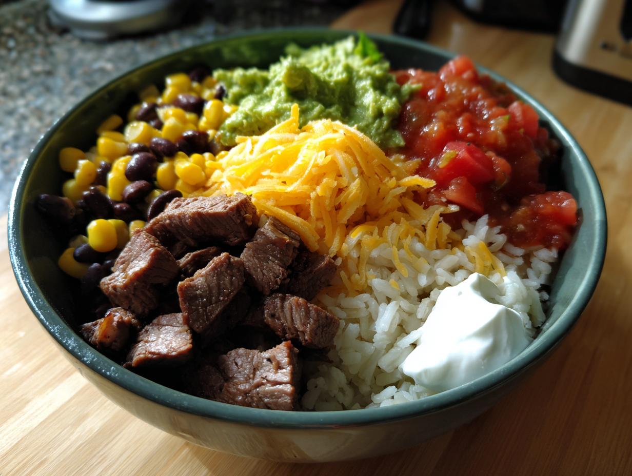 Steak Burrito Bowl