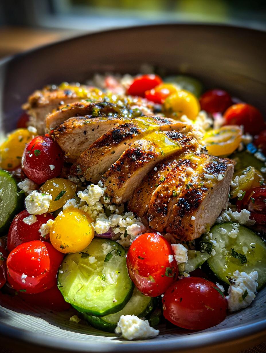 Sunny Greek Chicken Bowls - detail 1