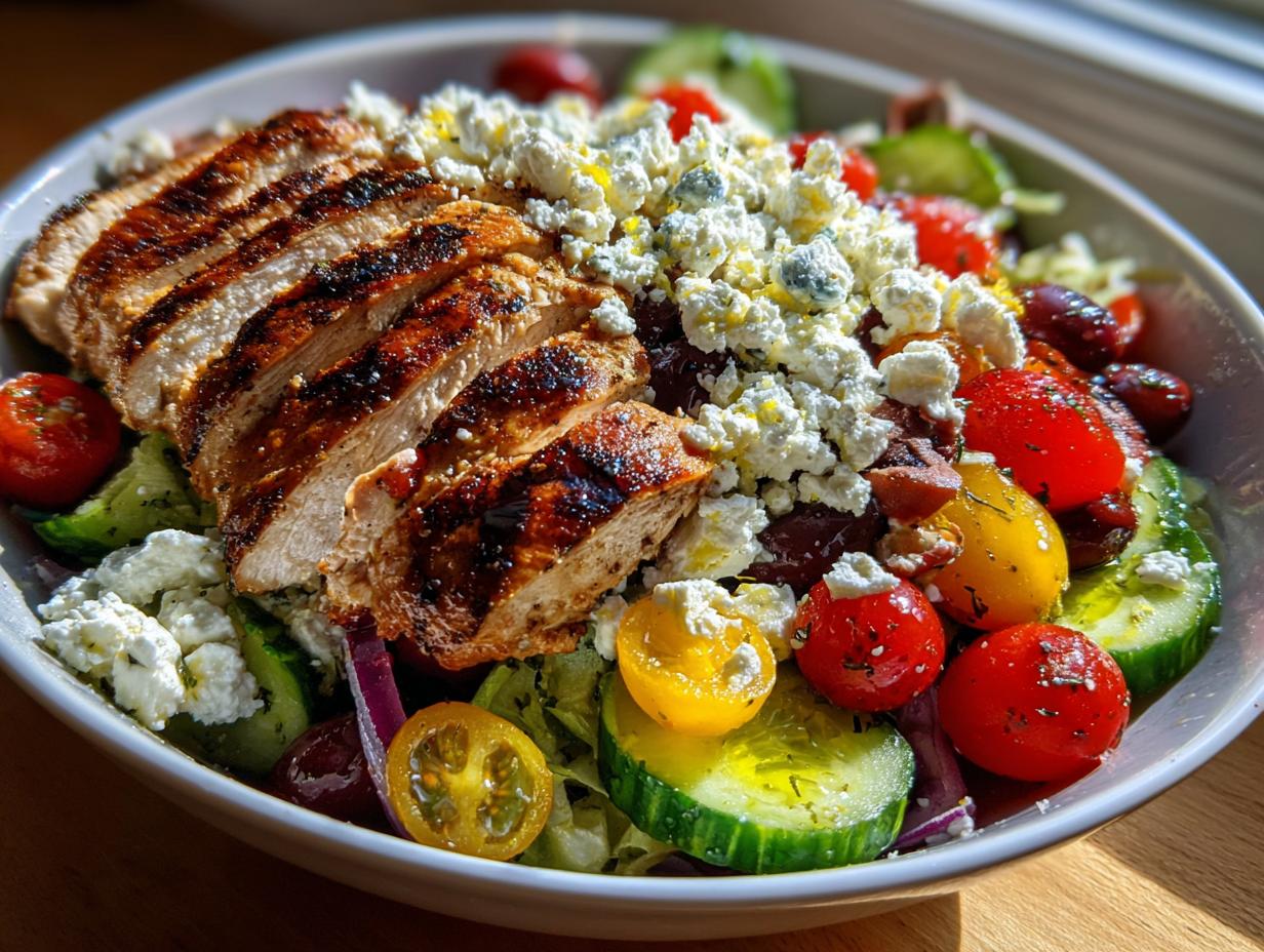 Sunny Greek Chicken Bowls