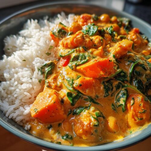 Sweet Potato Chickpea Curry