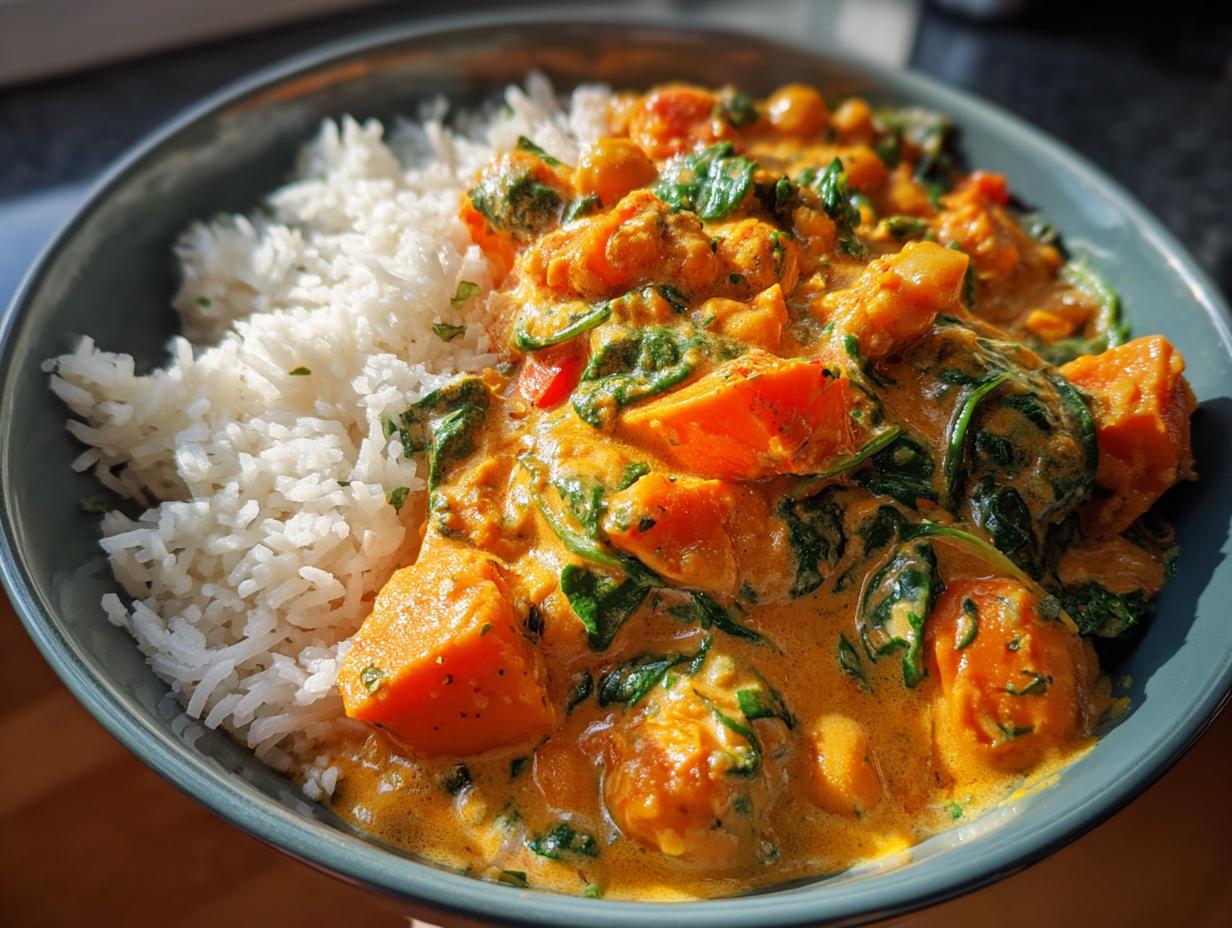 Sweet Potato Chickpea Curry